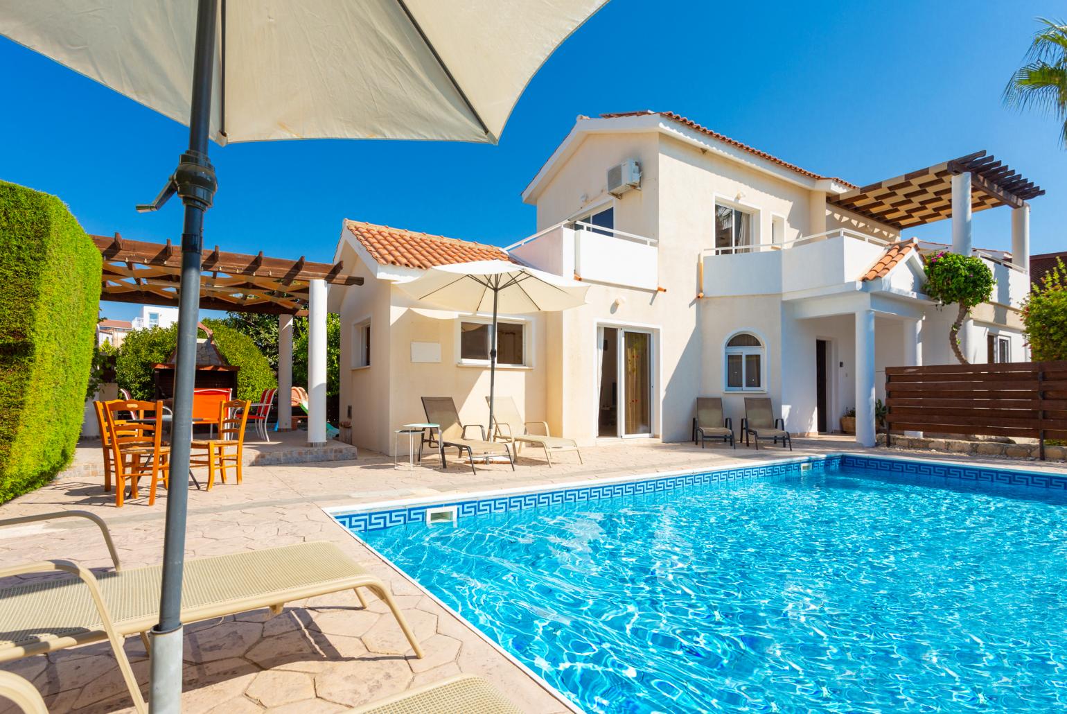 ,Beautiful villa with private pool and terrace