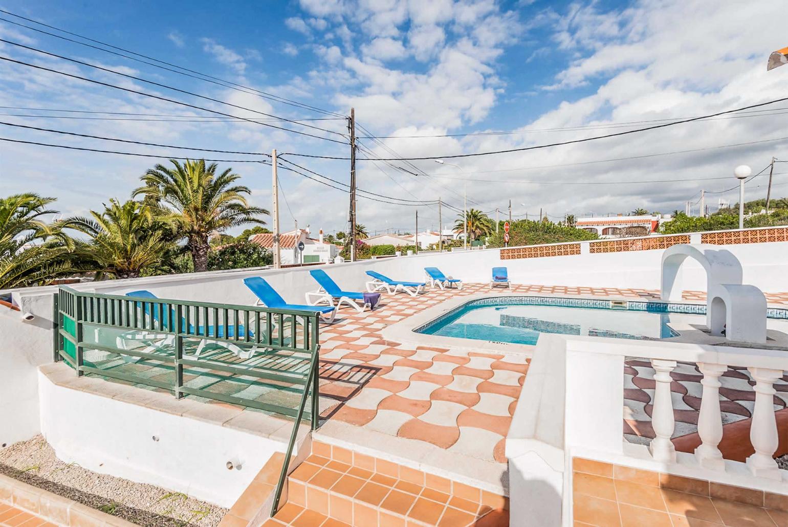 Private pool and terrace