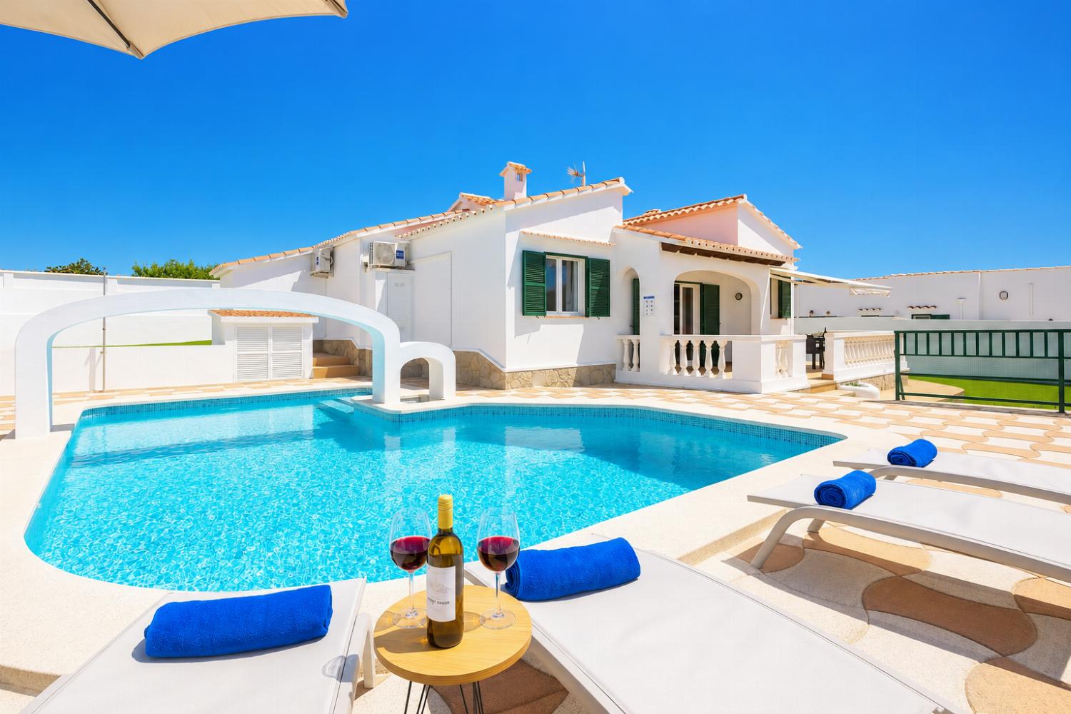 ,Beautiful villa with private pool and terrace
