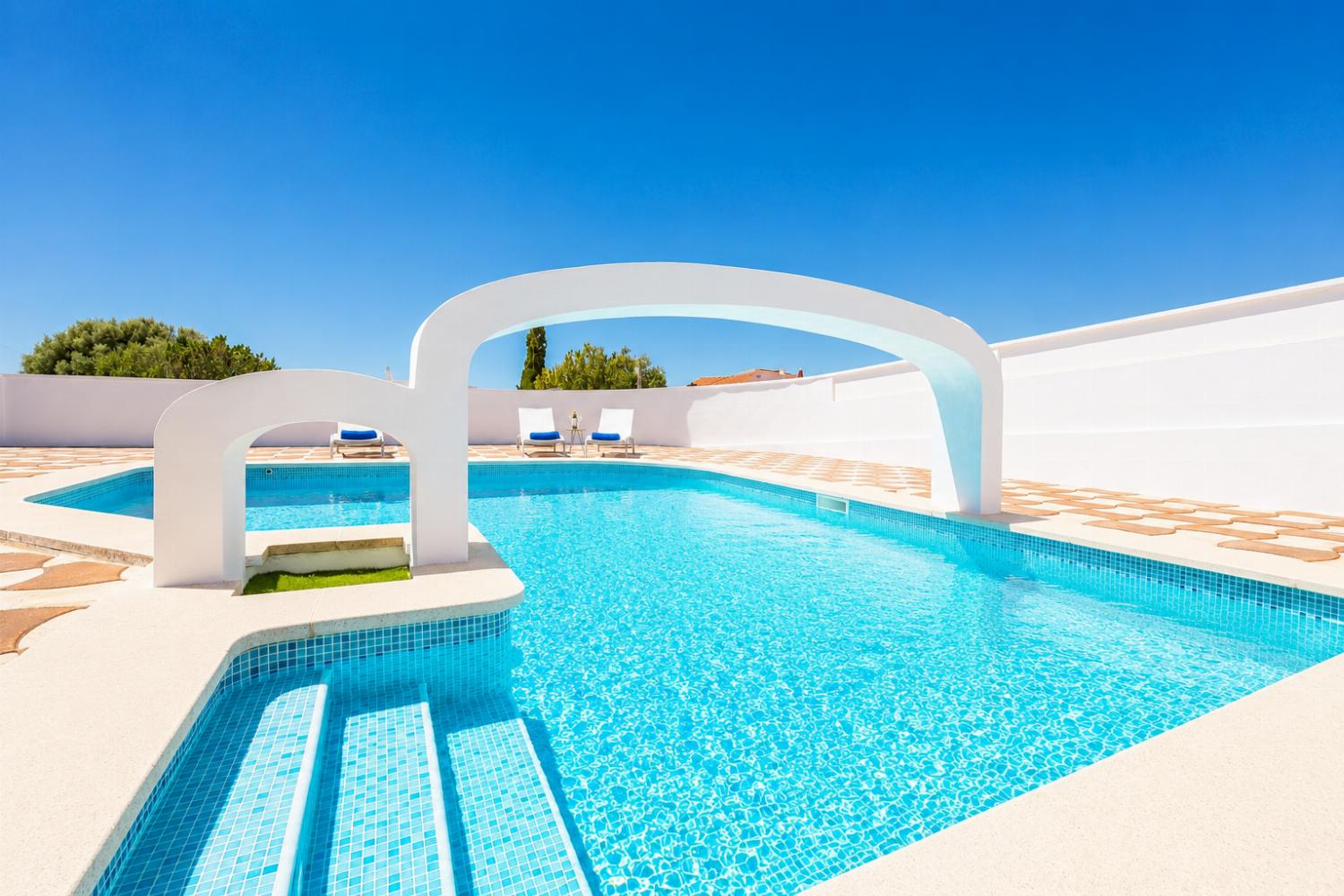 Private pool and terrace