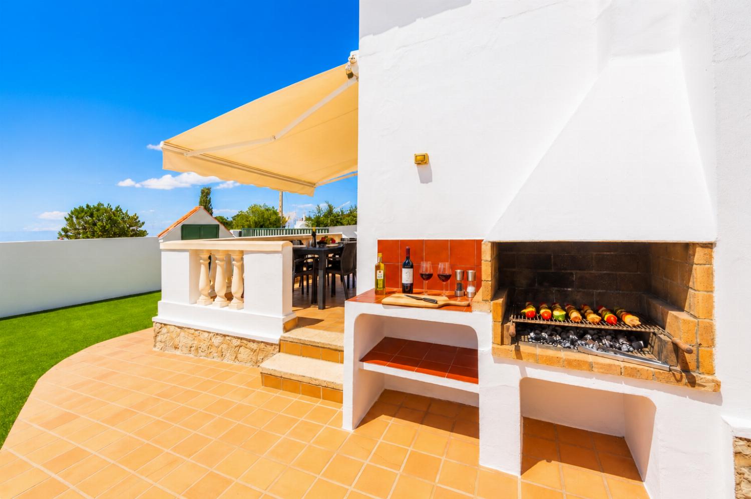 Terrace area with BBQ