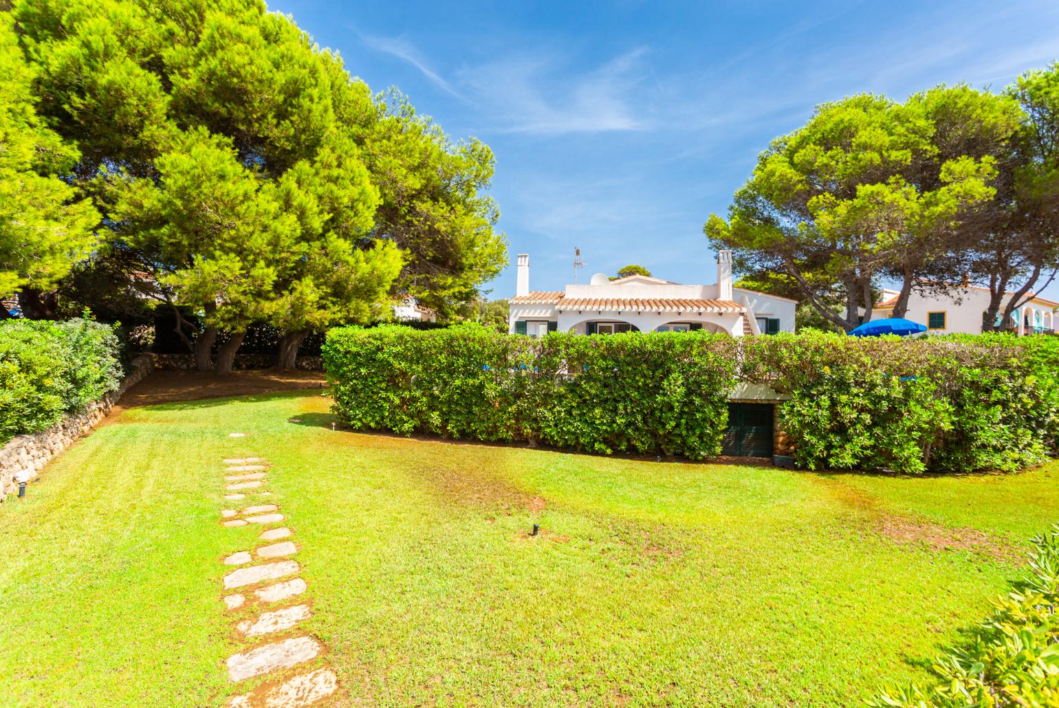 Garden area
