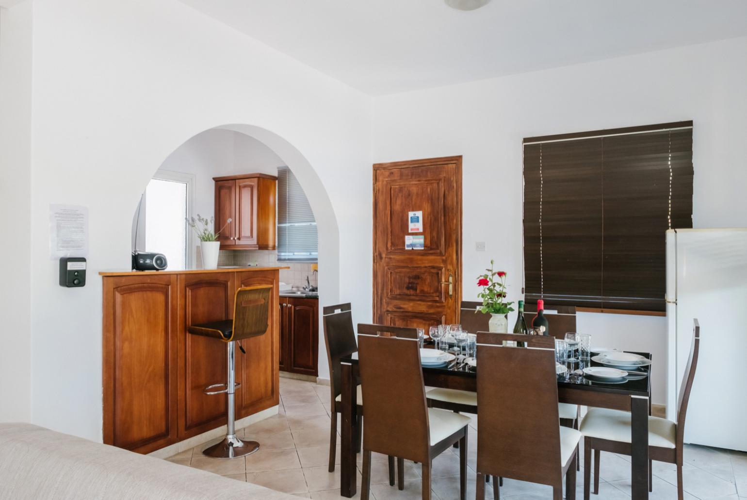 Kitchen with dining room