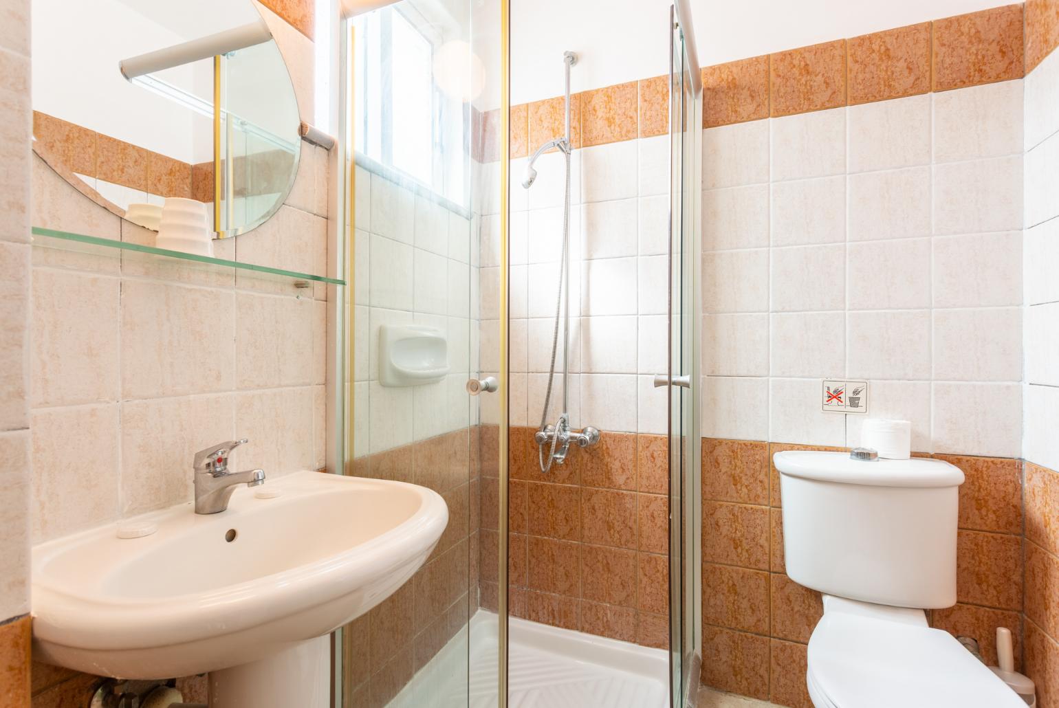 Family bathroom with shower