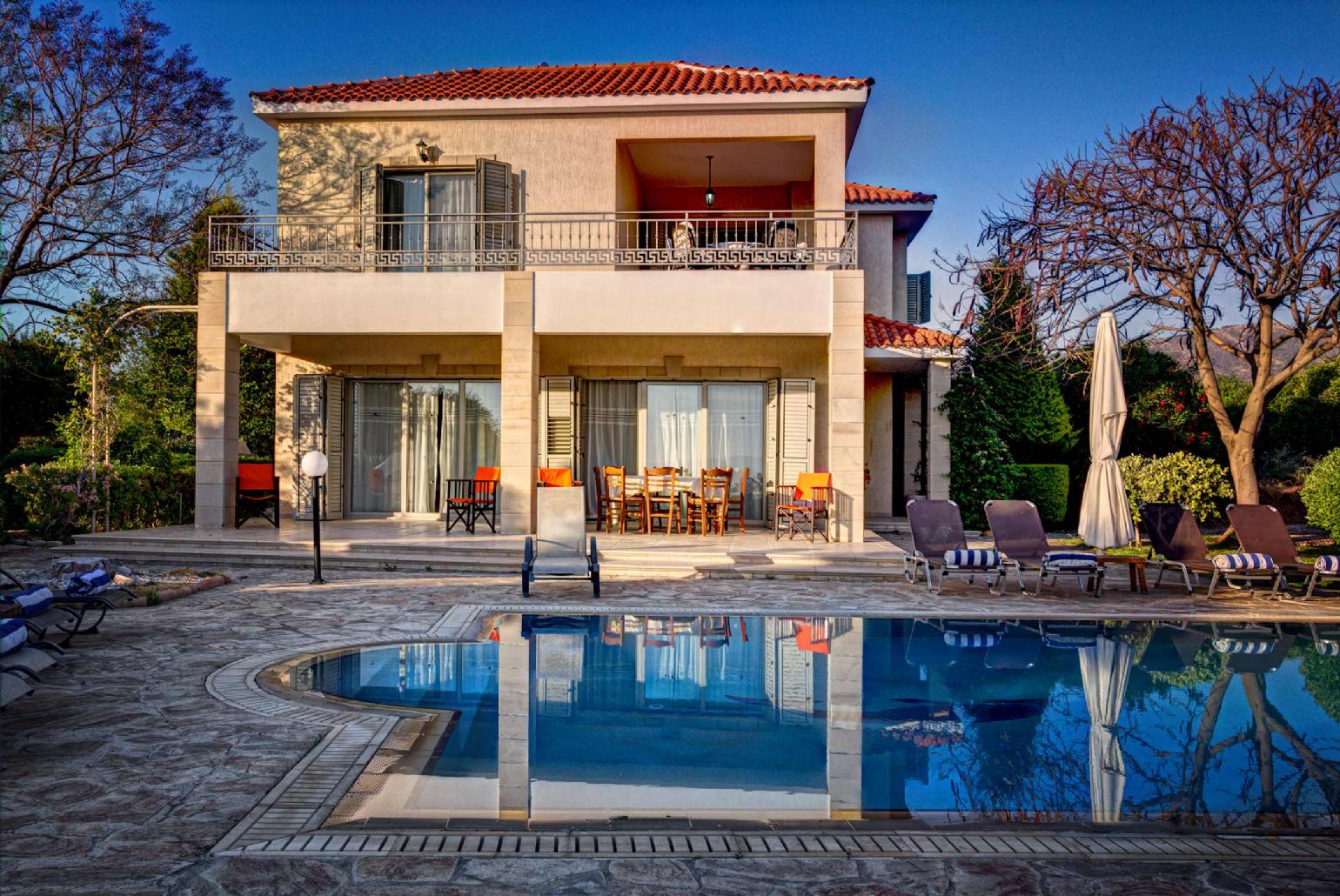 ,Beautiful villa with private pool and terrace