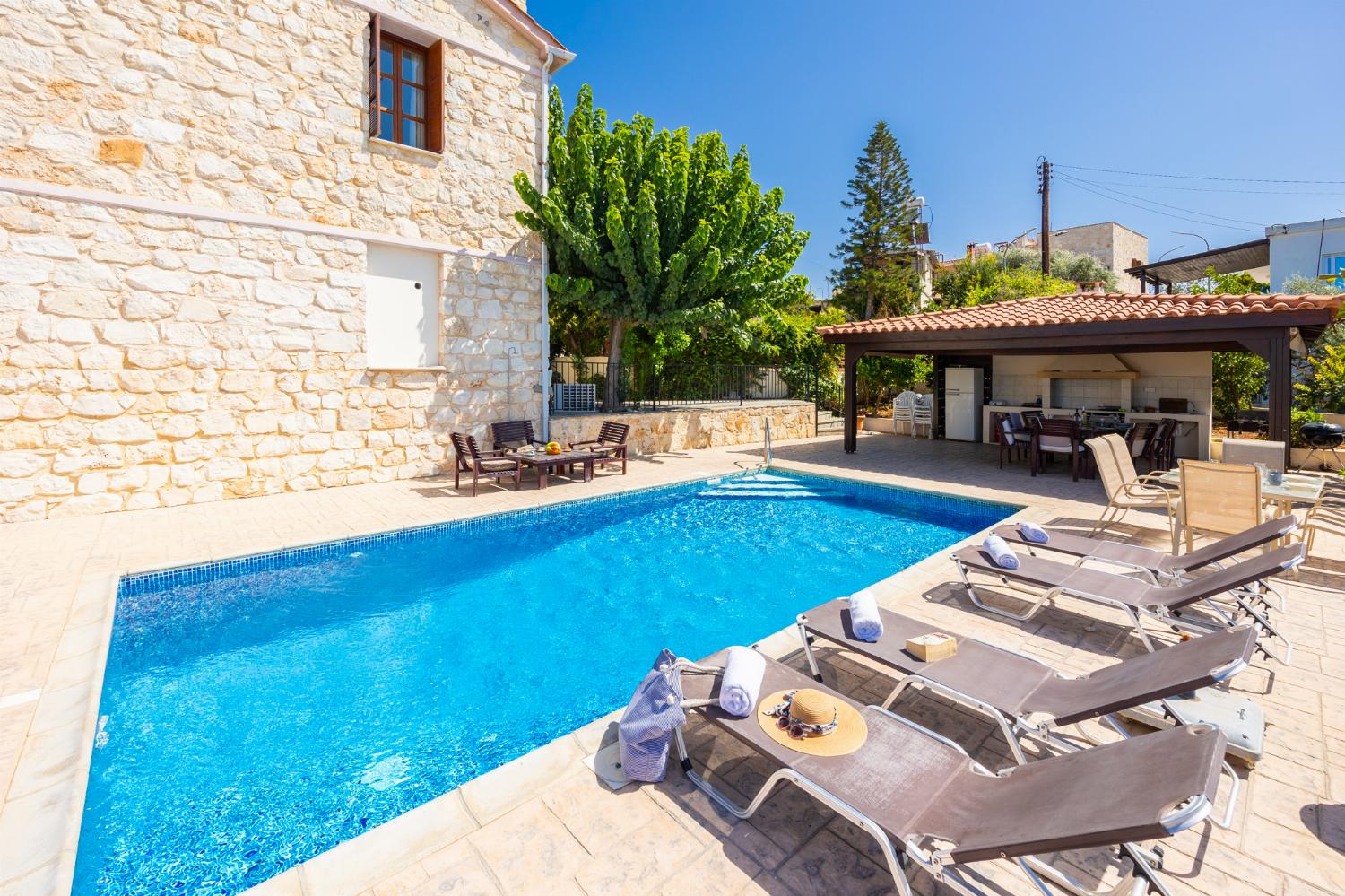 Beautiful villa with private pool and terrace with sea views