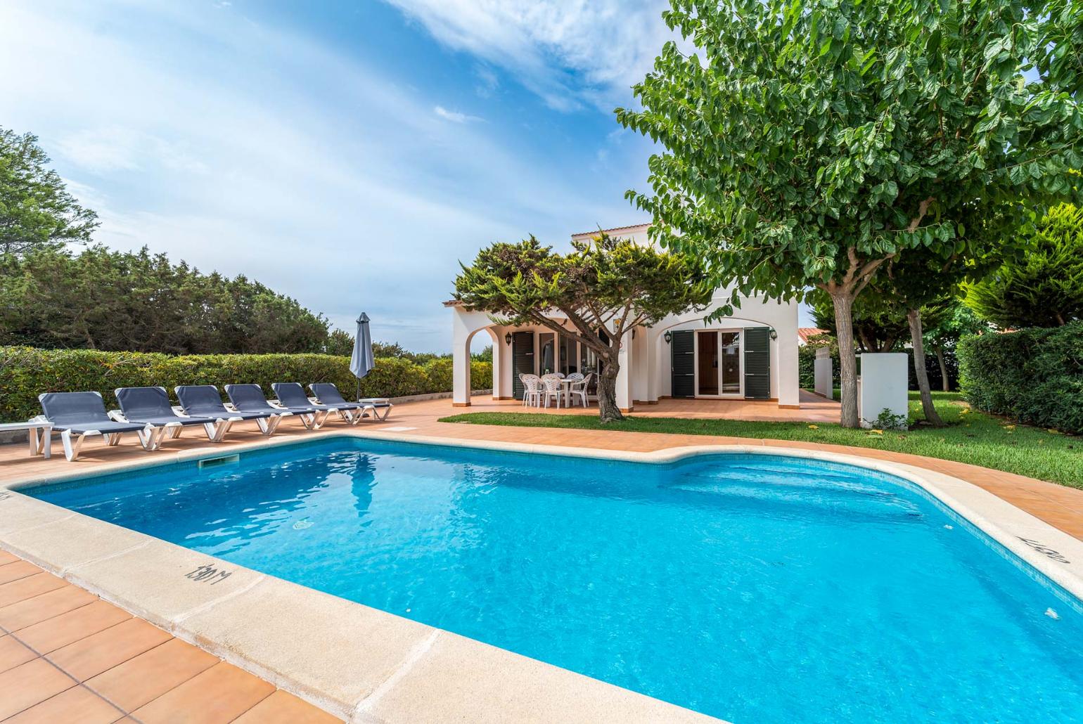 ,Beautiful villa with private pool and terrace.