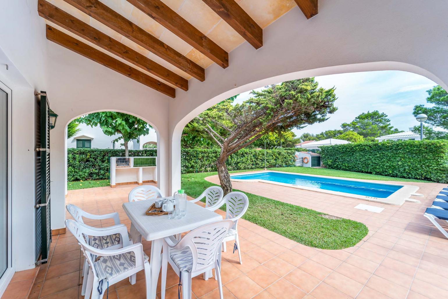 Beautiful villa with private pool and terrace.