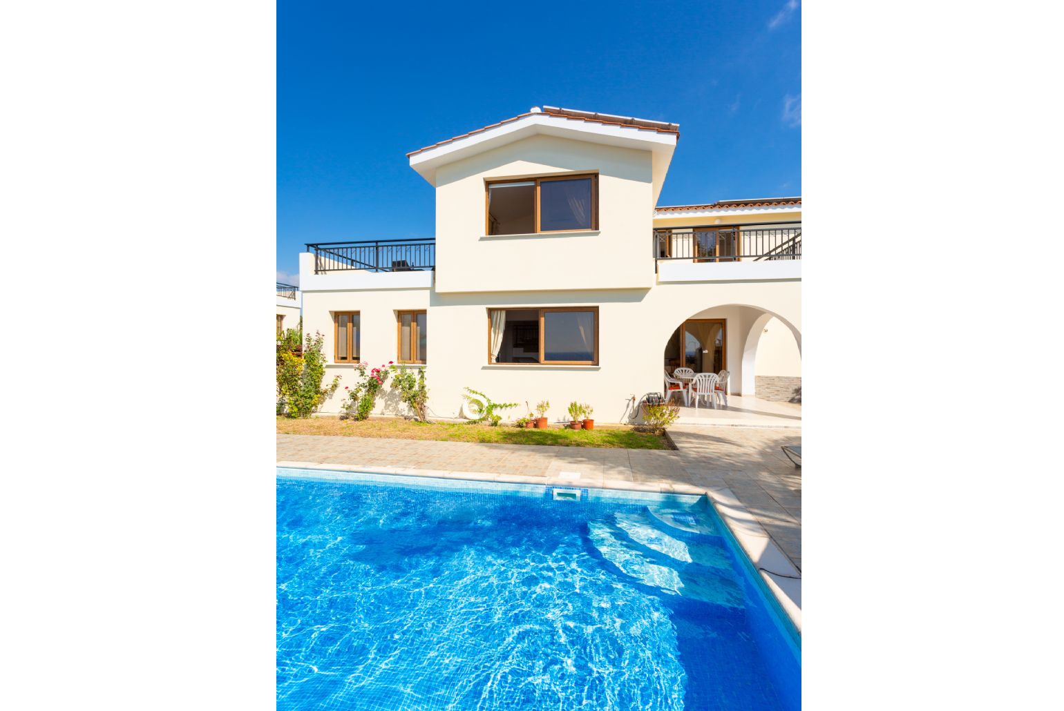 Beautiful villa with private pool and terrace with sea views