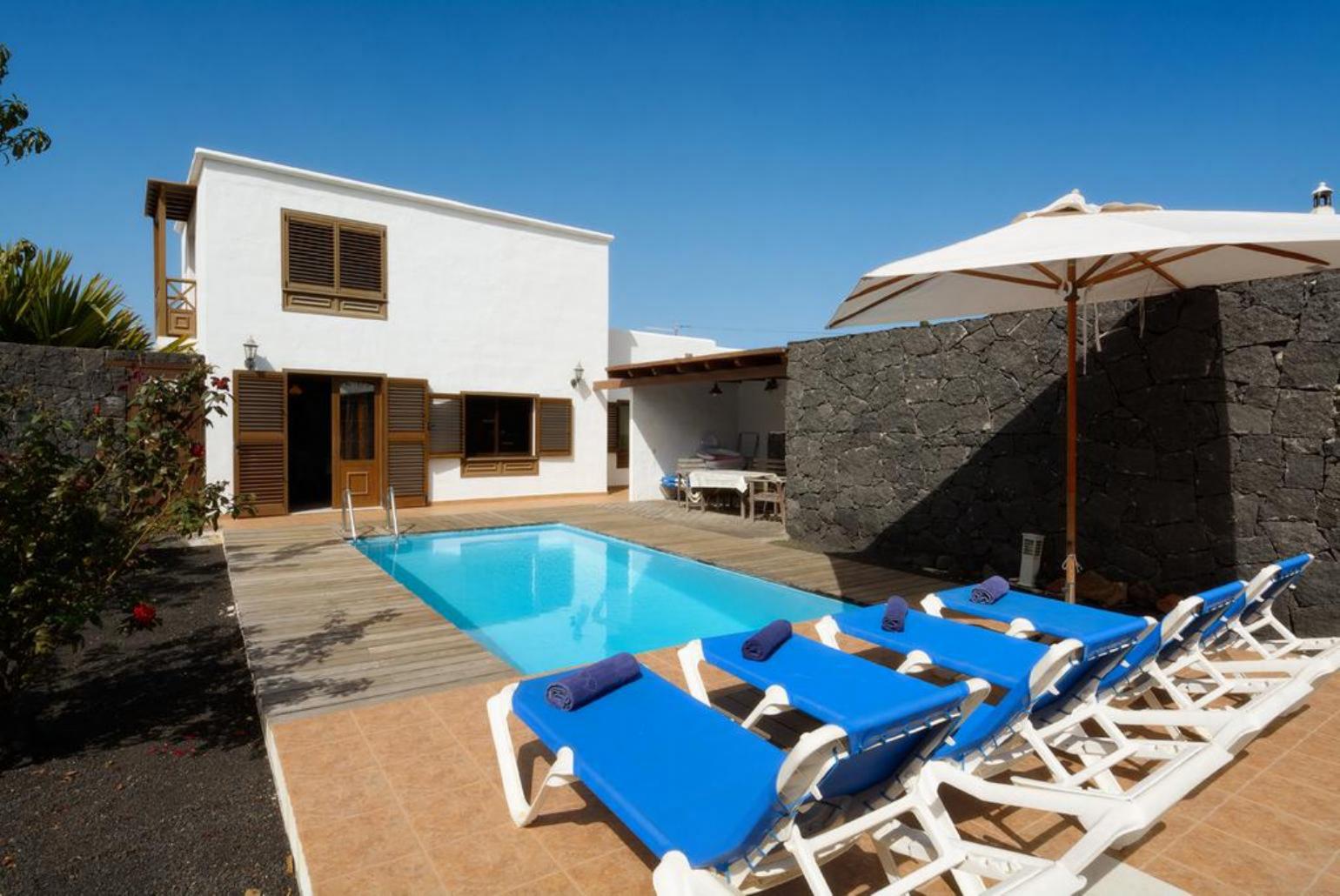 ,Beautiful villa with private pool and terrace
