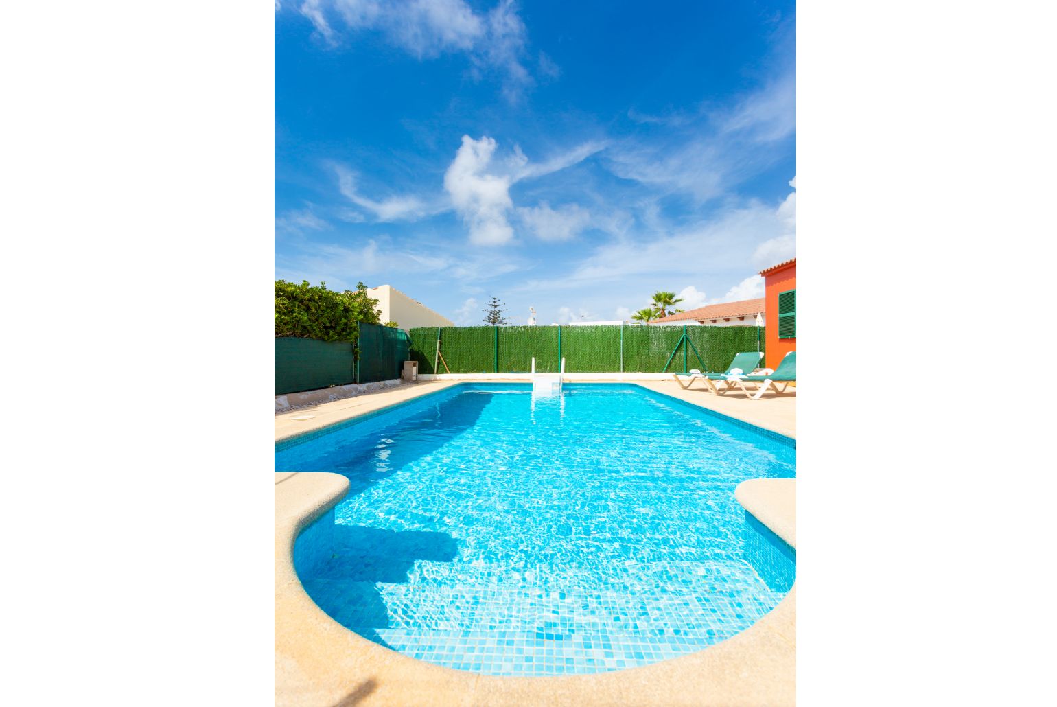 Private pool and terrace