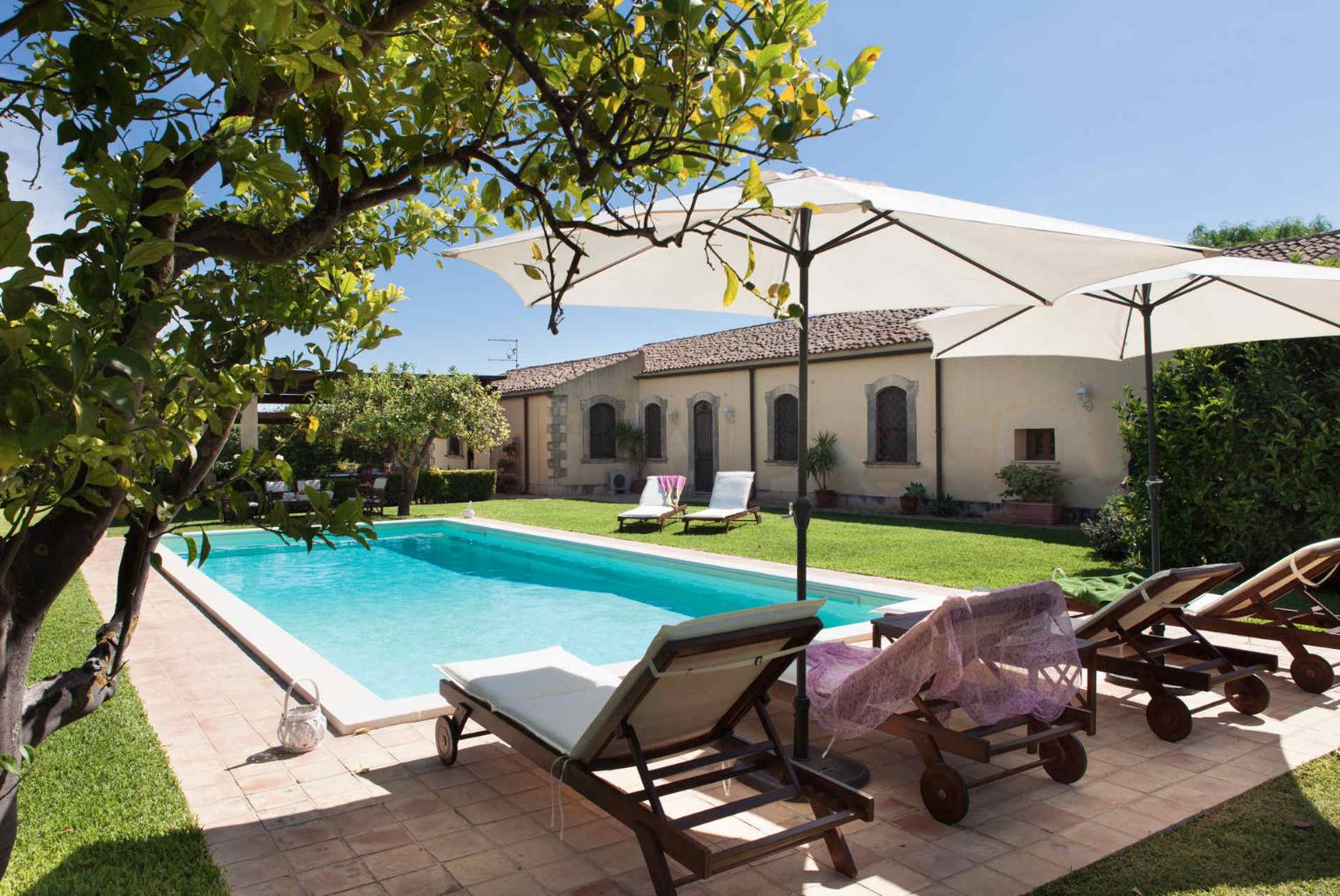 ,Beautiful villa with private pool and terrace