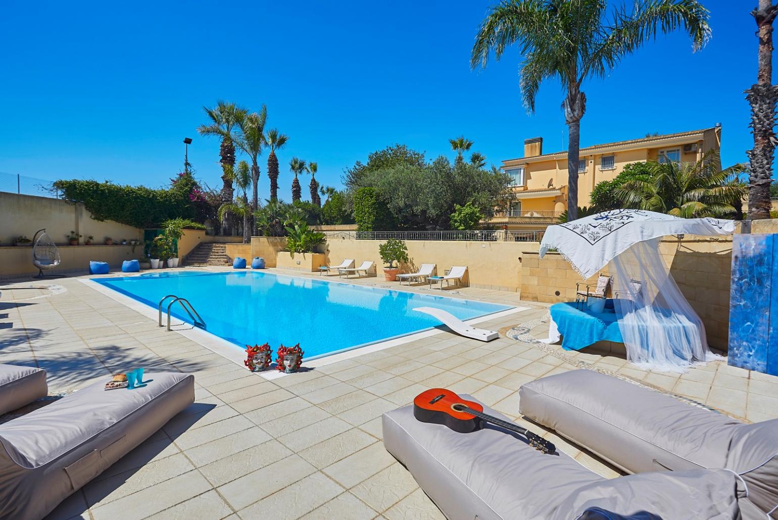 ,Beautiful villa with private pool and terrace