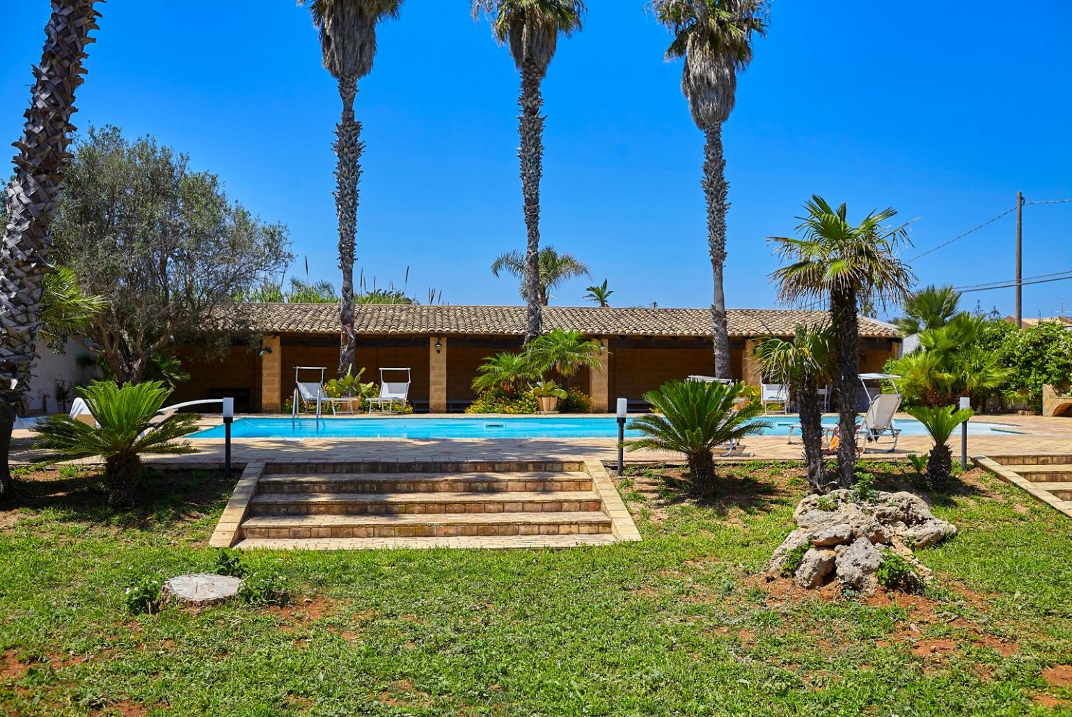 Private pool and terrace