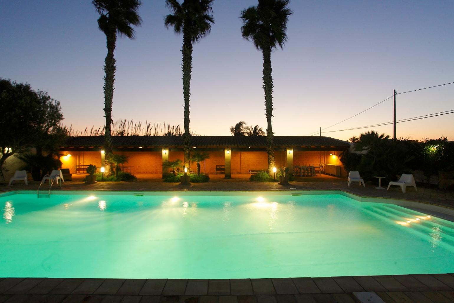 Private pool and terrace