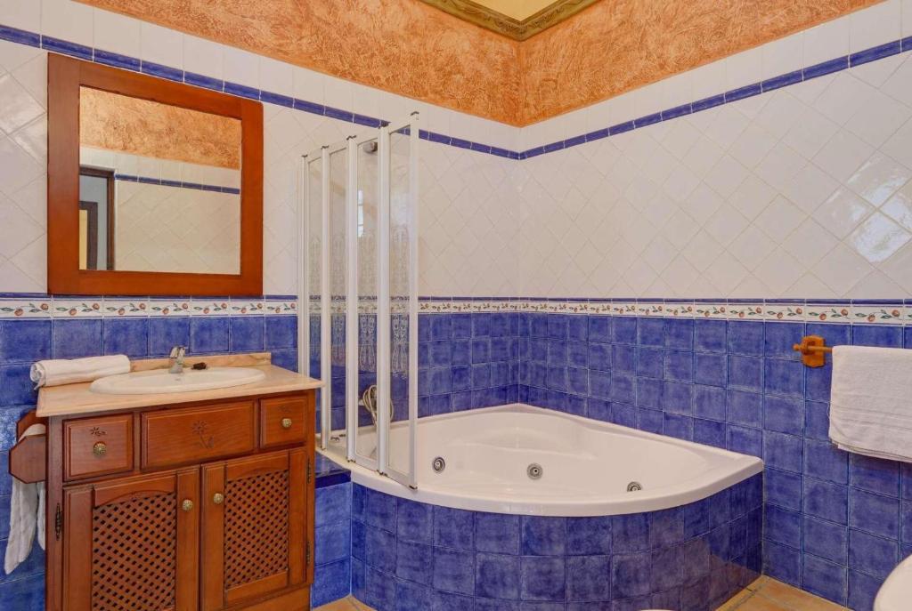 Bathroom with a bath