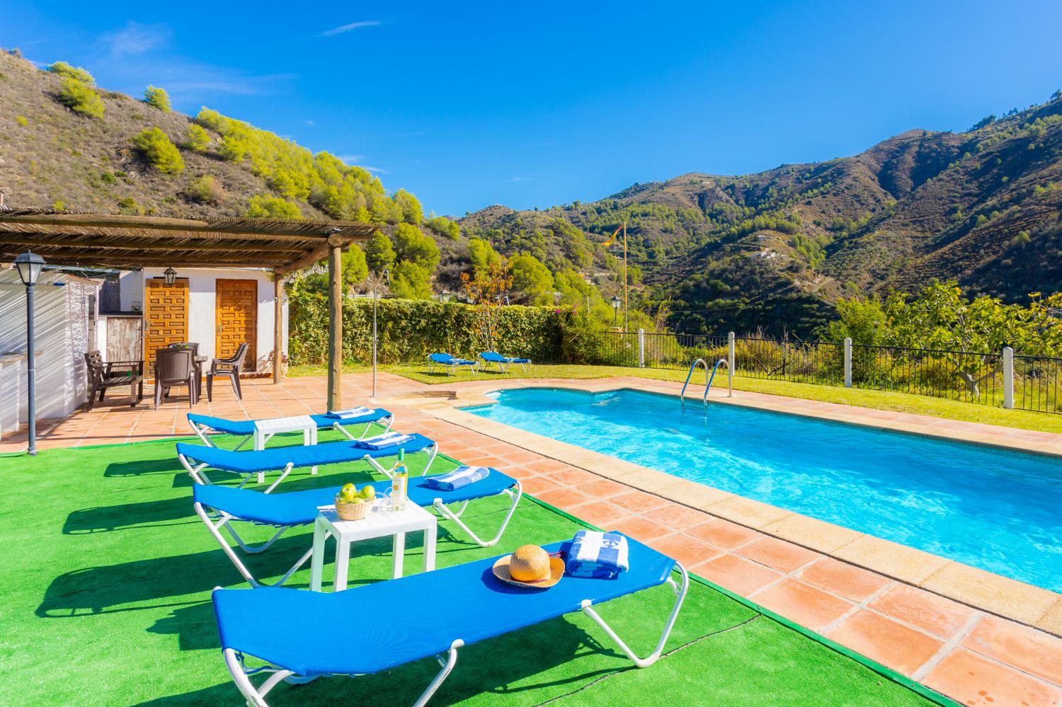 Beautiful villa with private pool and terrace with views