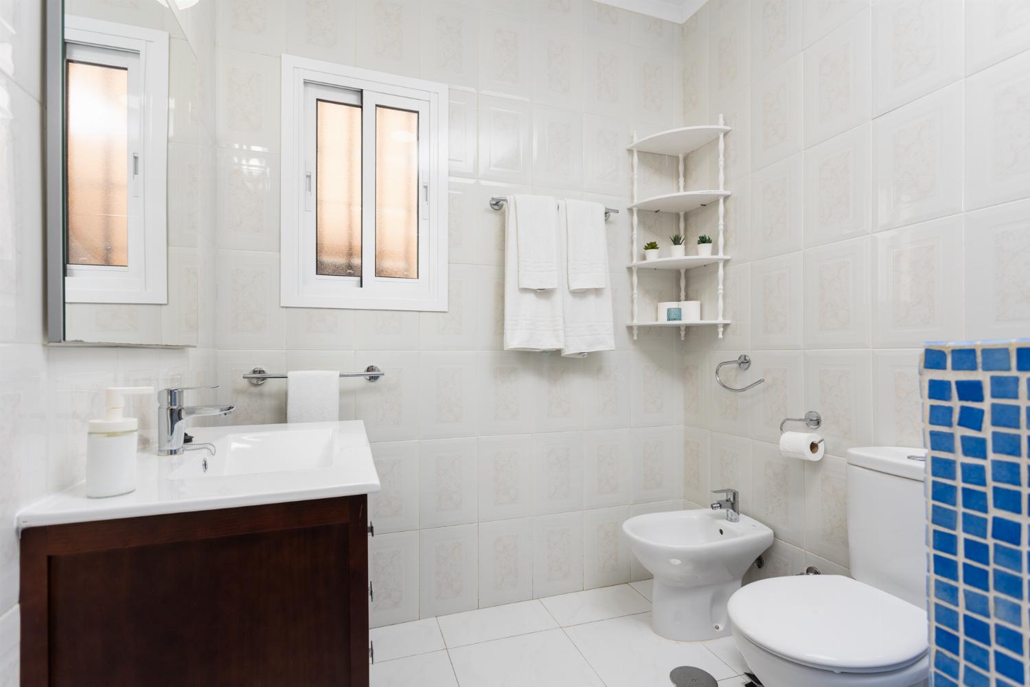 Family bathroom with shower