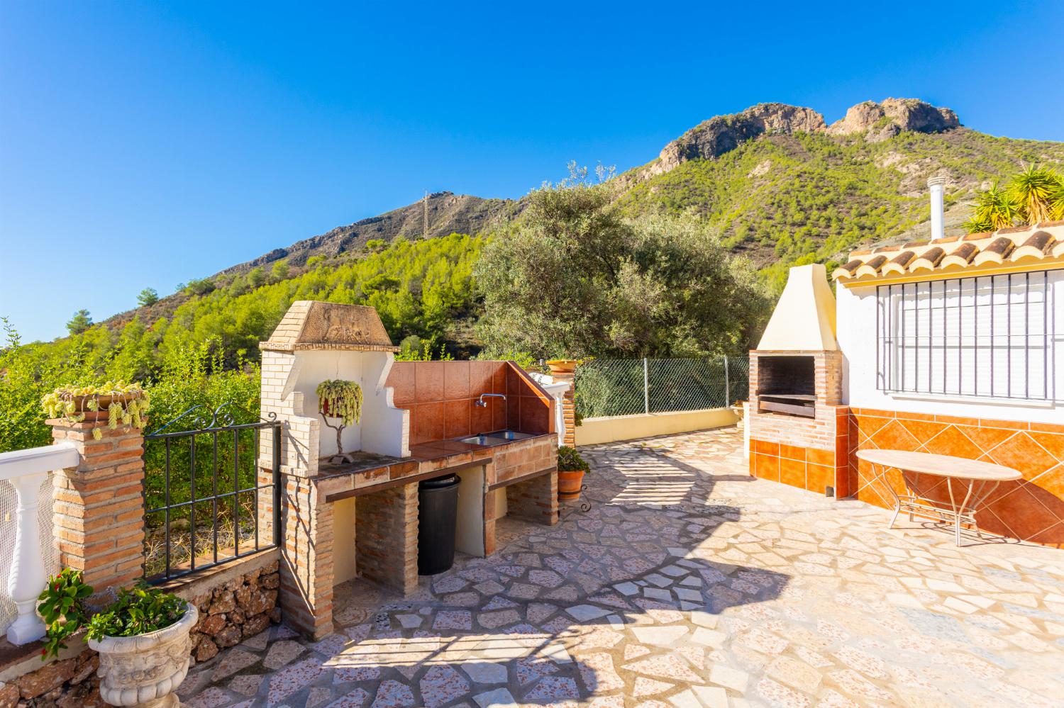 Terrace area with BBQ