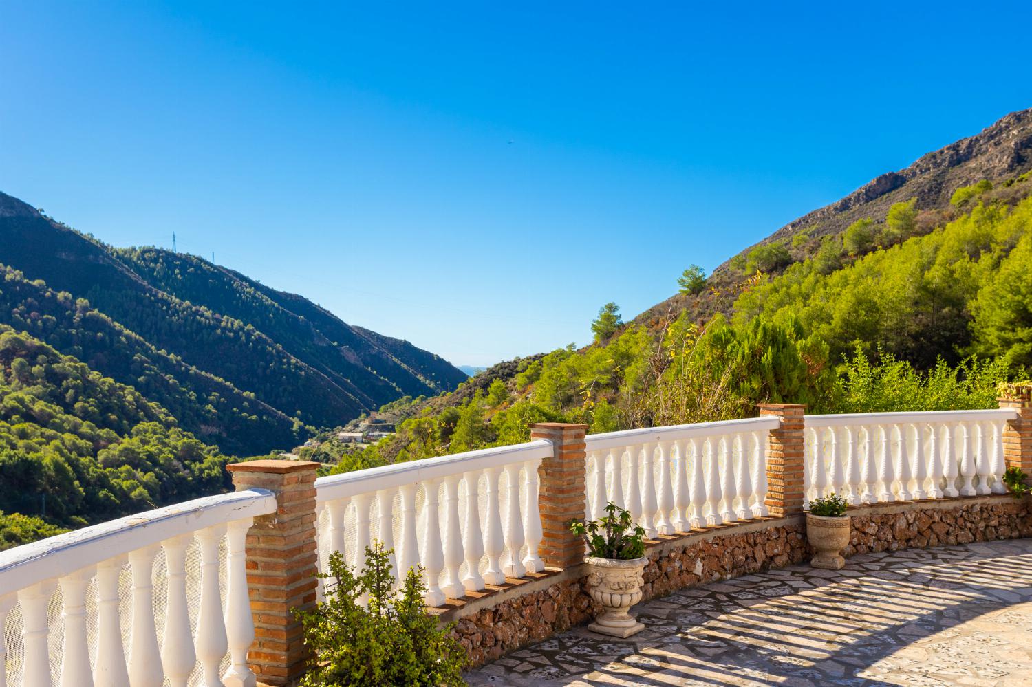 Terrace area with views