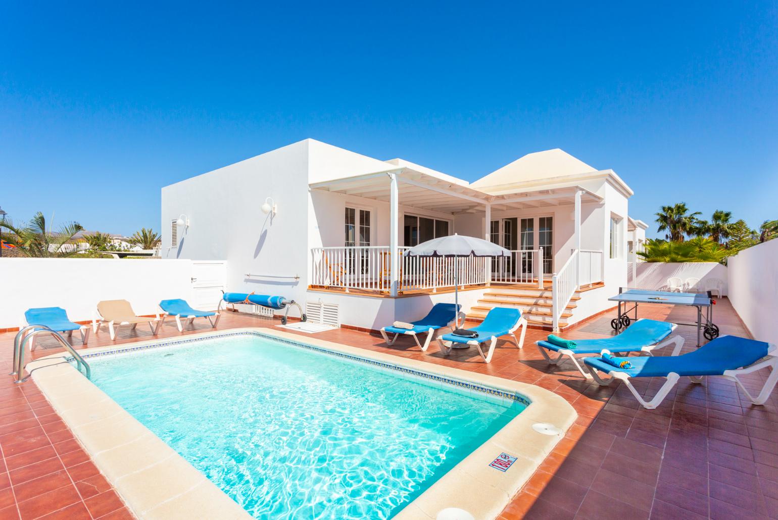 Beautiful villa with private pool and terrace