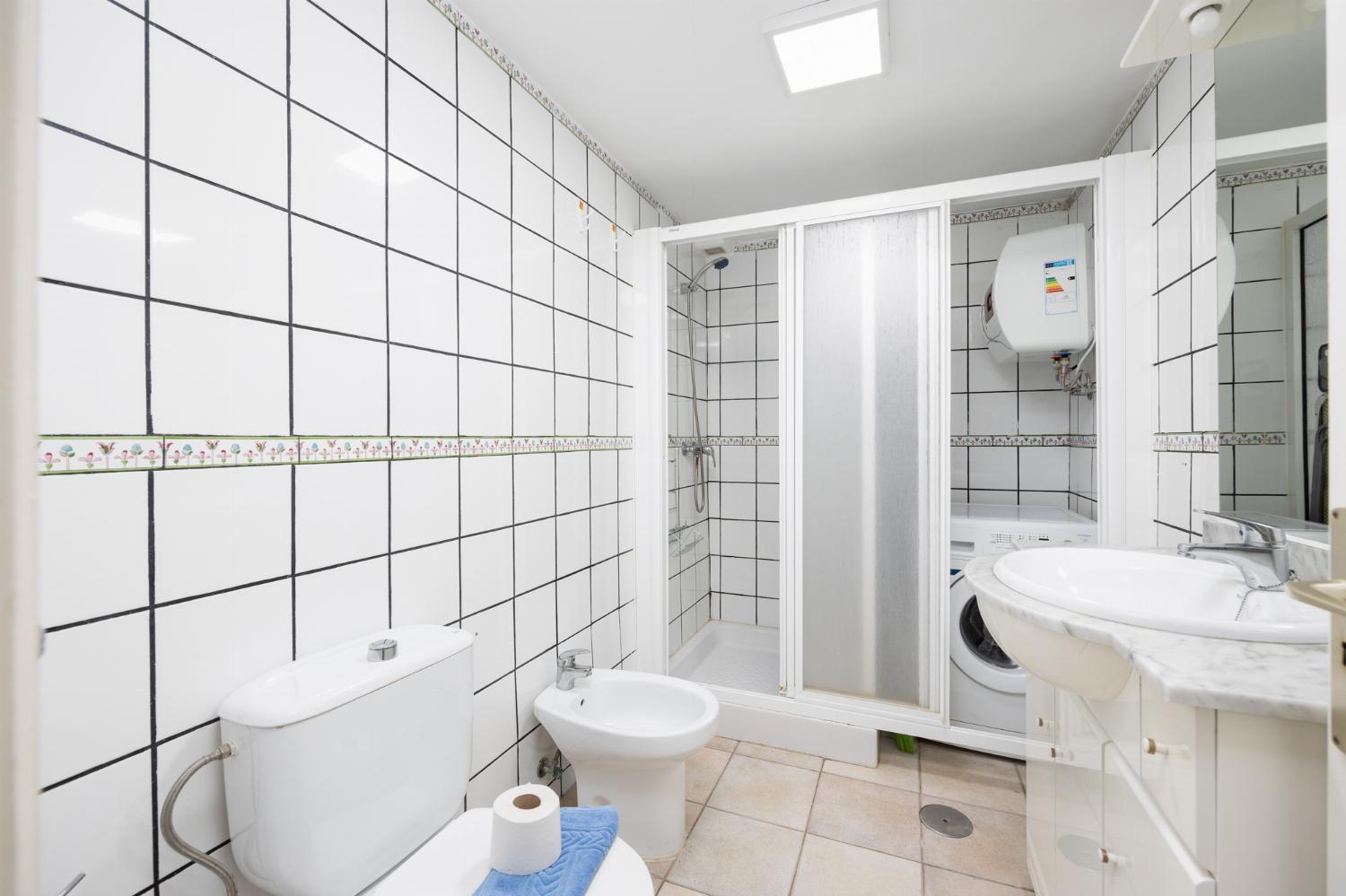 Family bathroom with shower