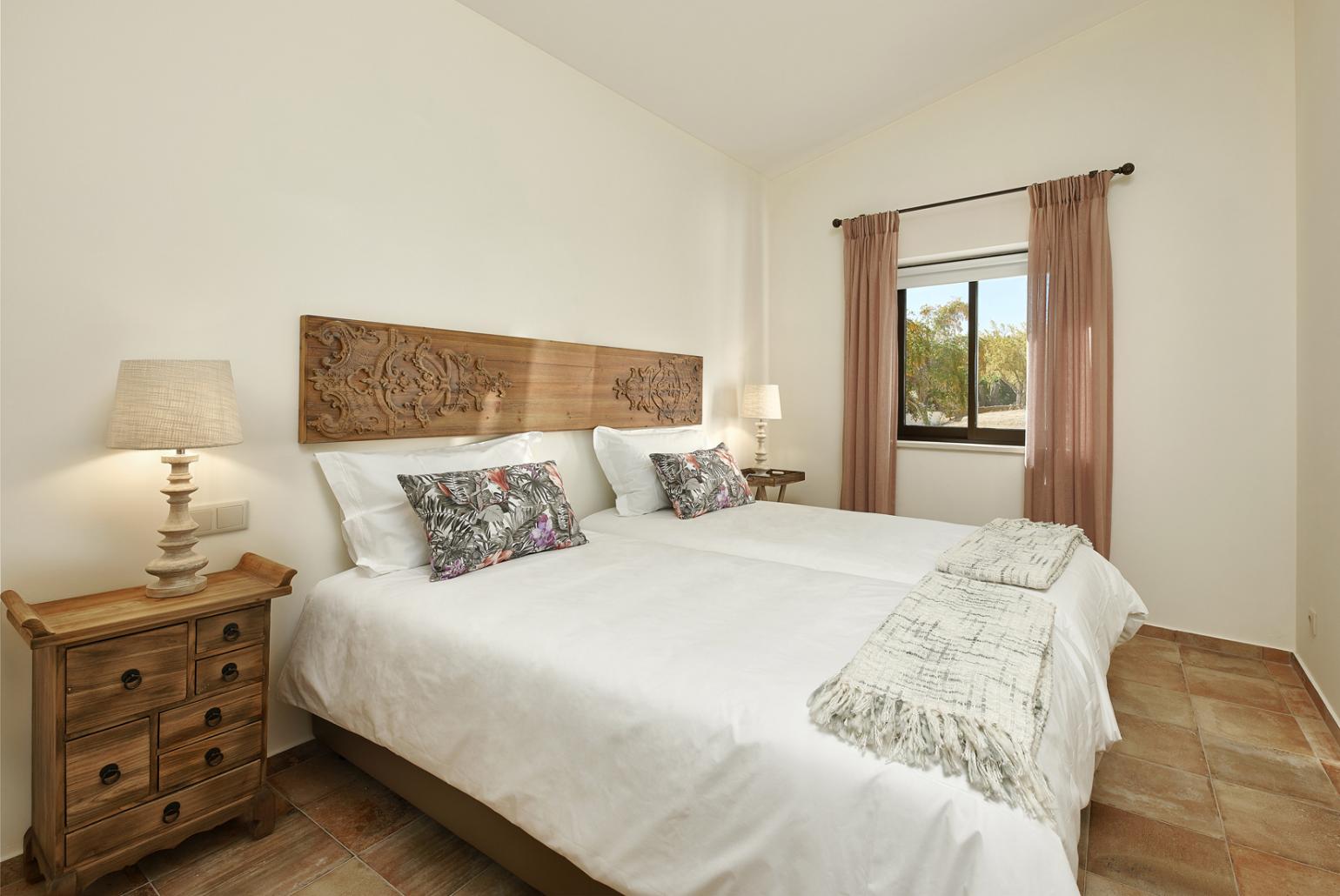 Double bedroom with A/C