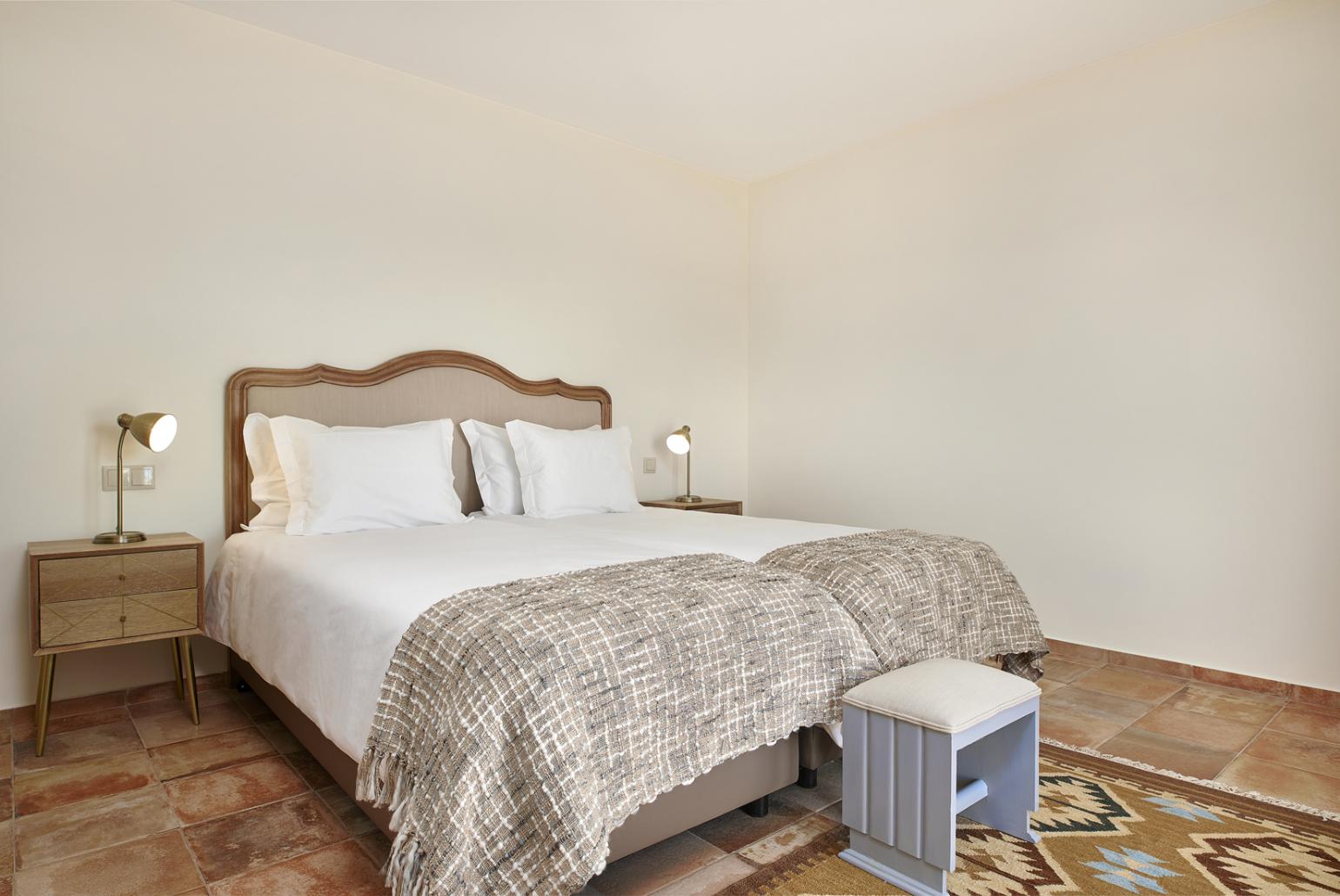Double bedroom with A/C