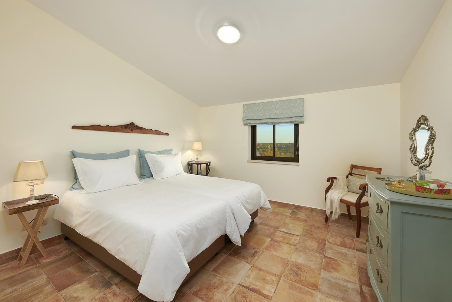 Double bedroom with A/C