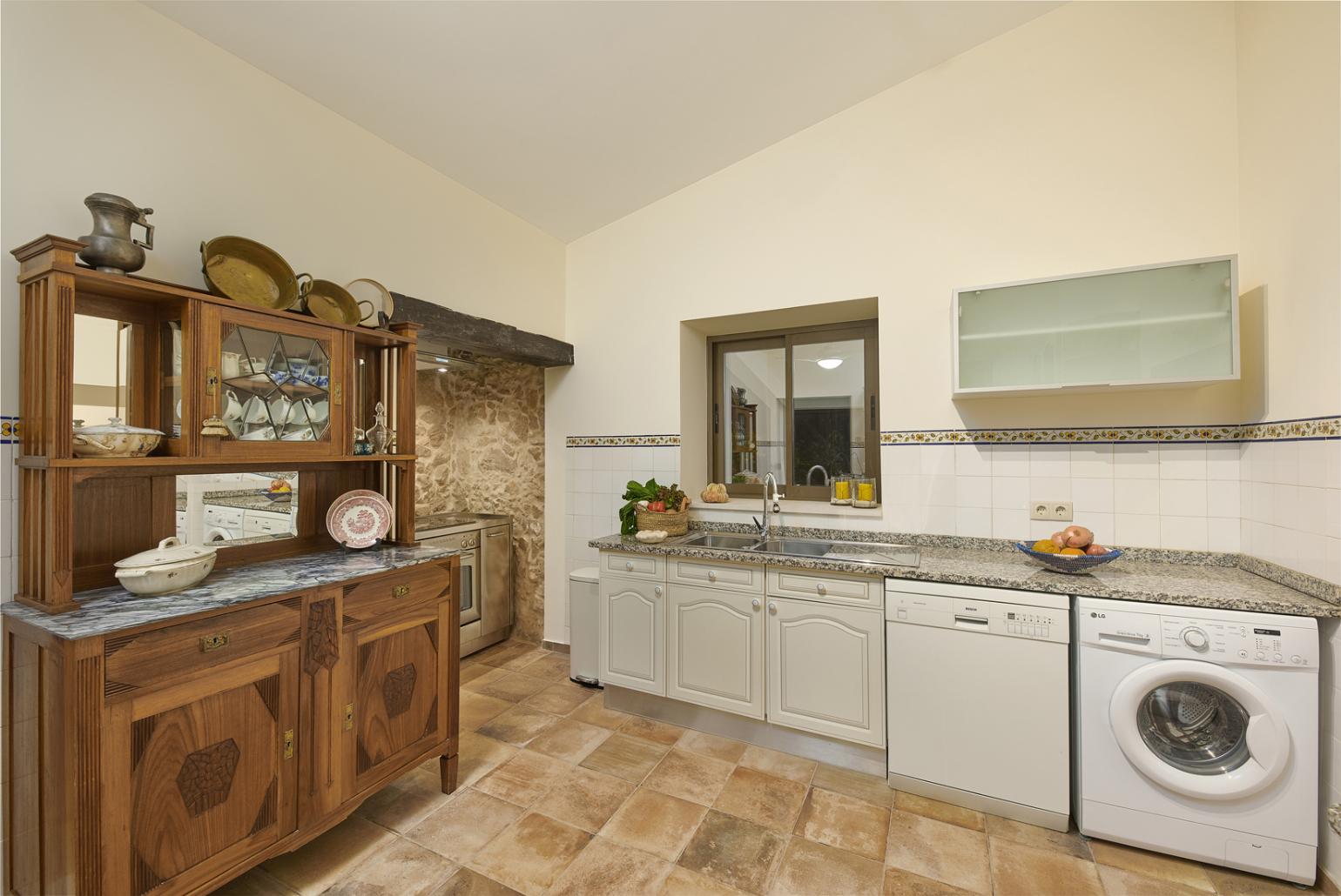 Equipped kitchen