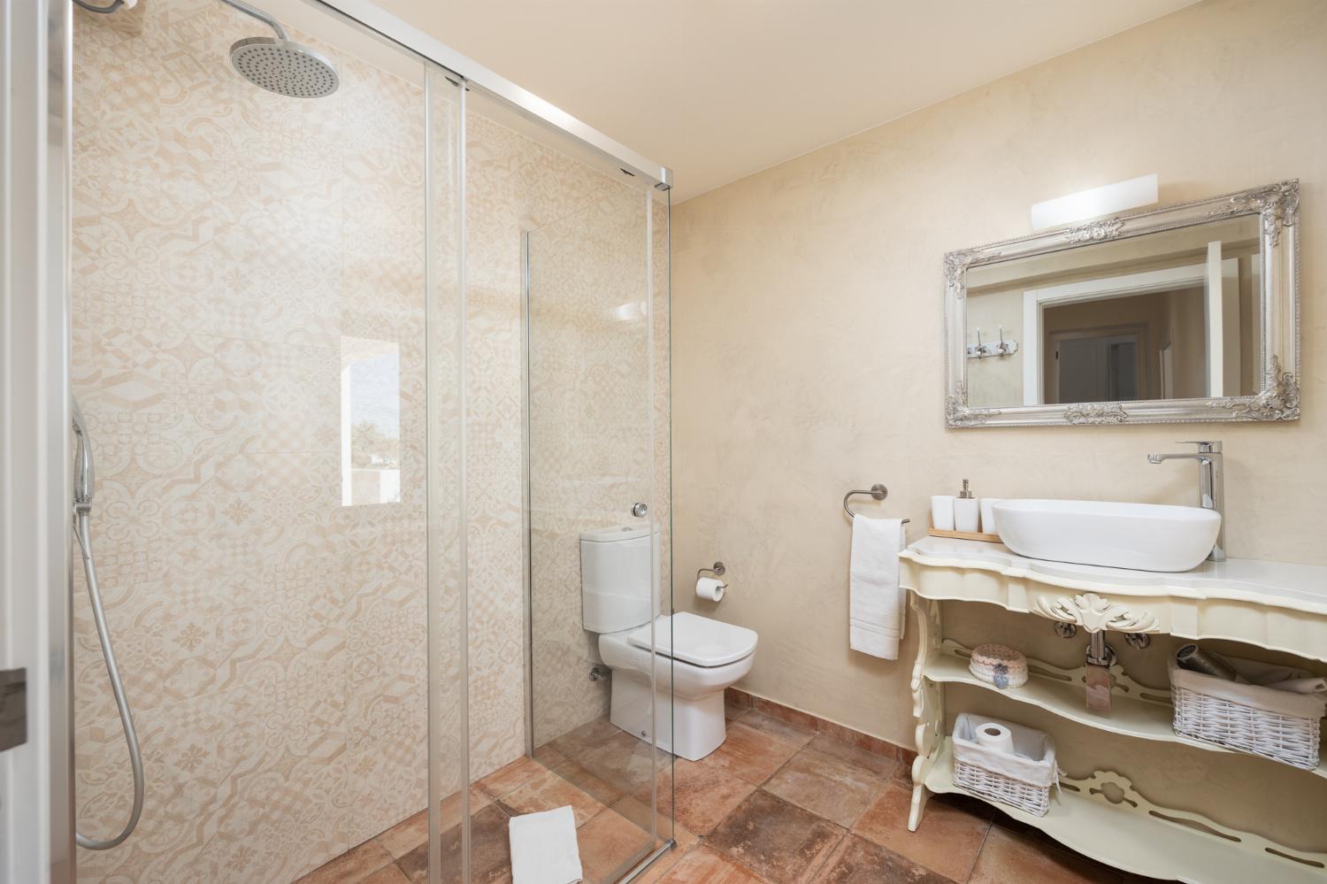 Family bathroom with shower