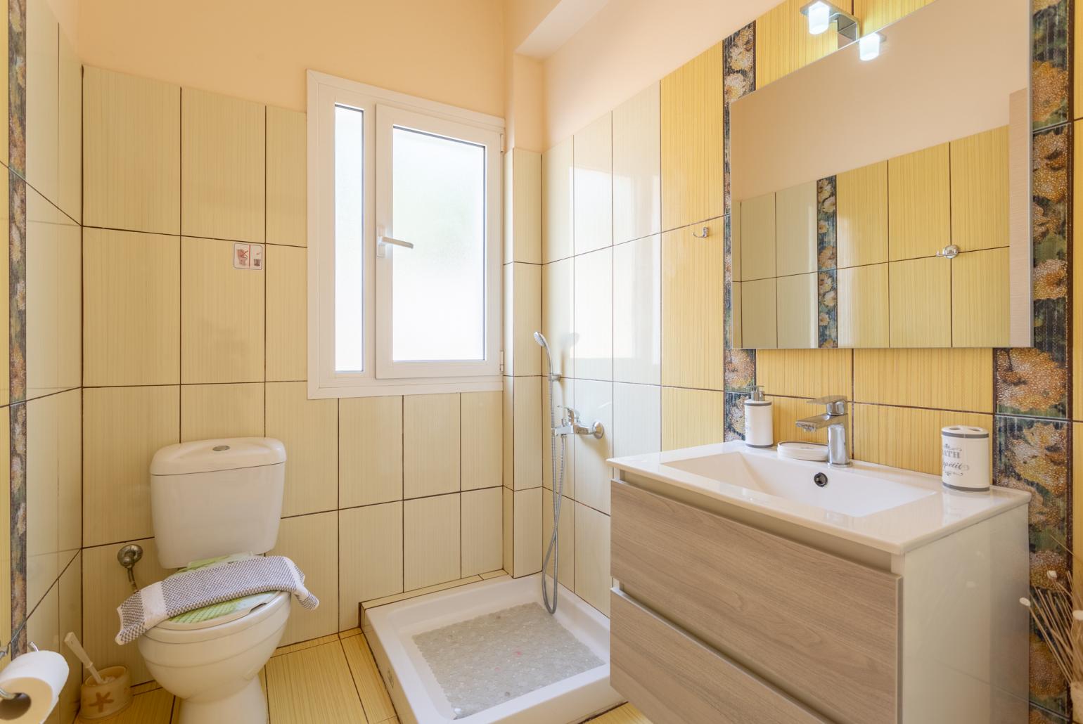 Family bathroom with shower