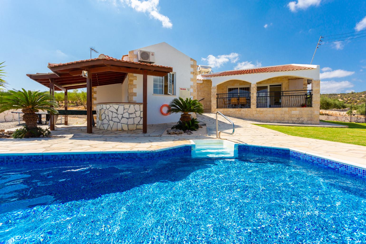 Beautiful villa with private pool, terrace, and garden