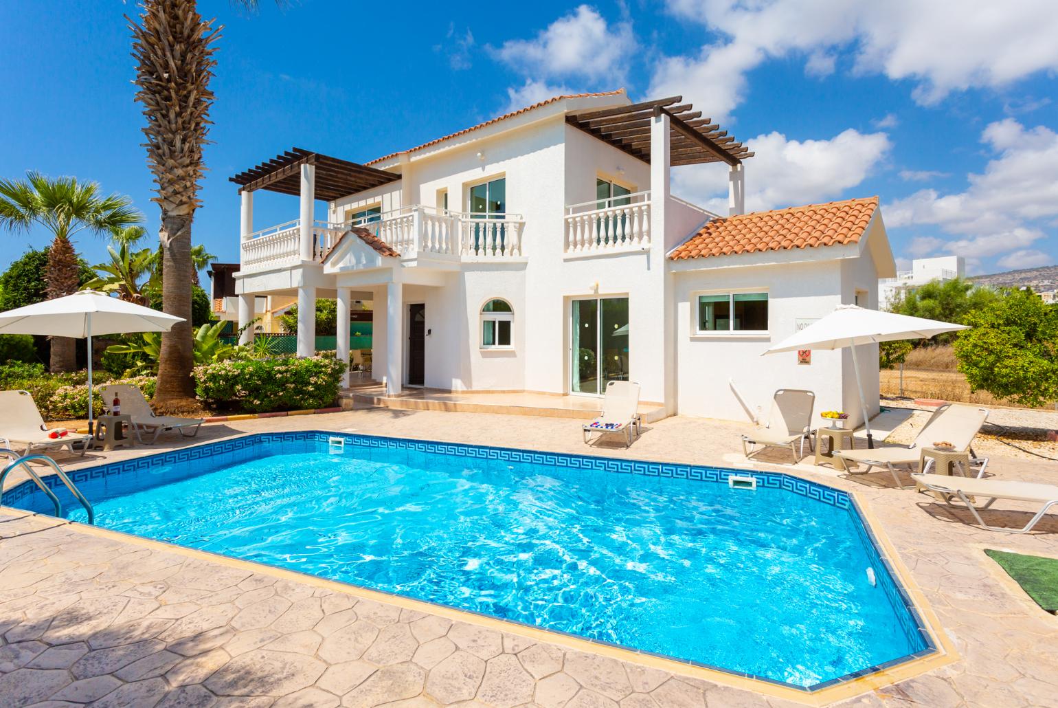 ,Beautiful villa with private pool and terrace