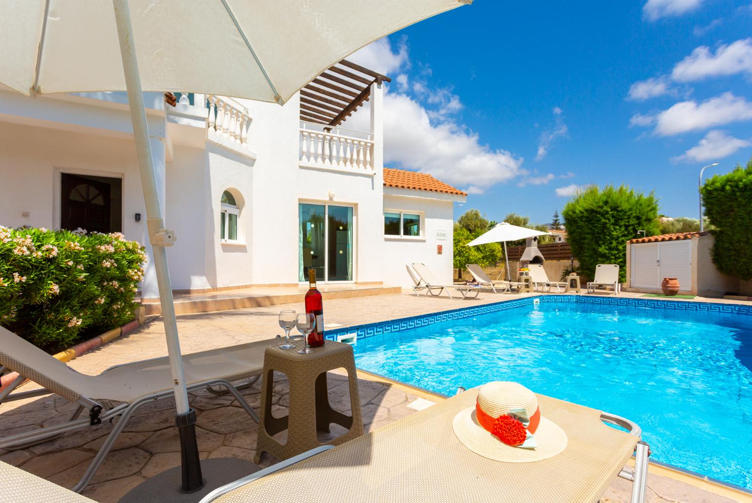 Beautiful villa with private pool and terrace