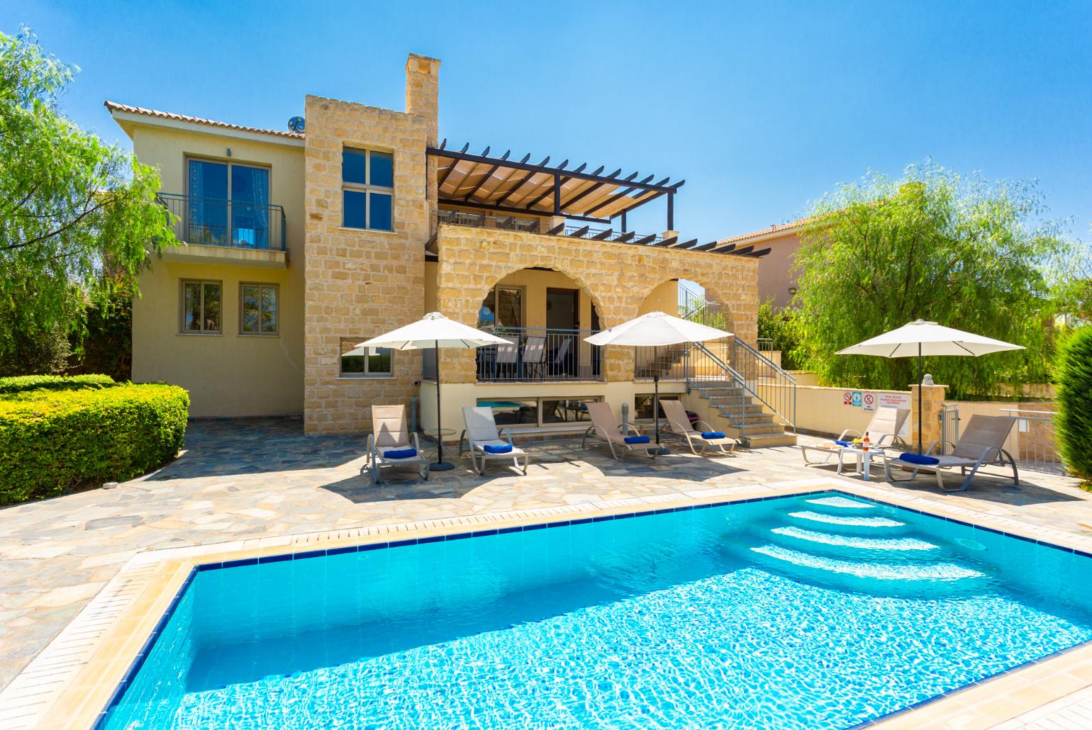 ,Beautiful villa with private pool and terrace