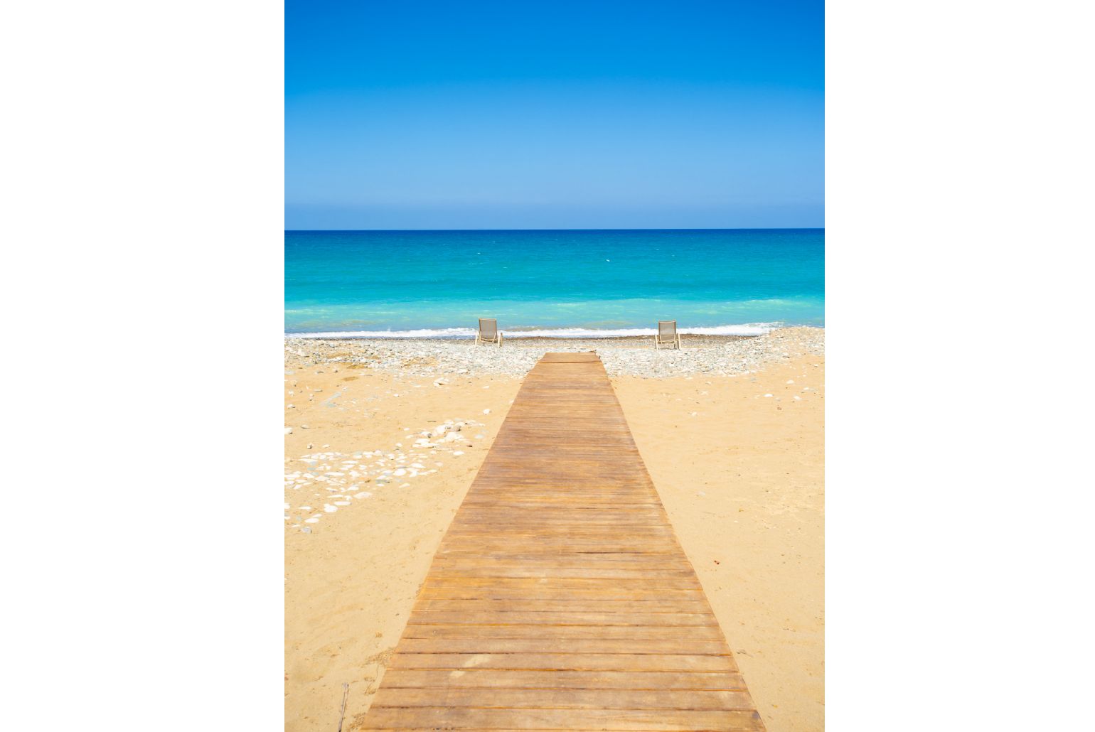 Beach directly in front of Villa Galene