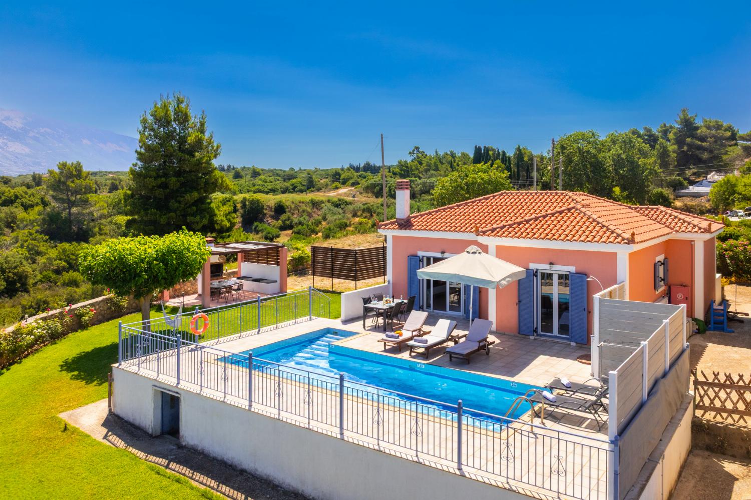 Beautiful villa with private pool and terrace with views