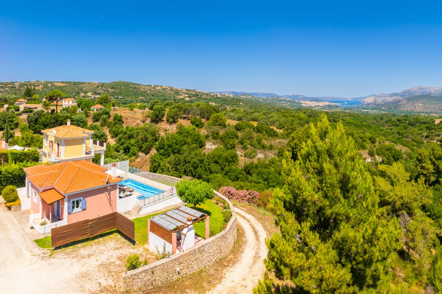 Beautiful villa with private pool and terrace with views