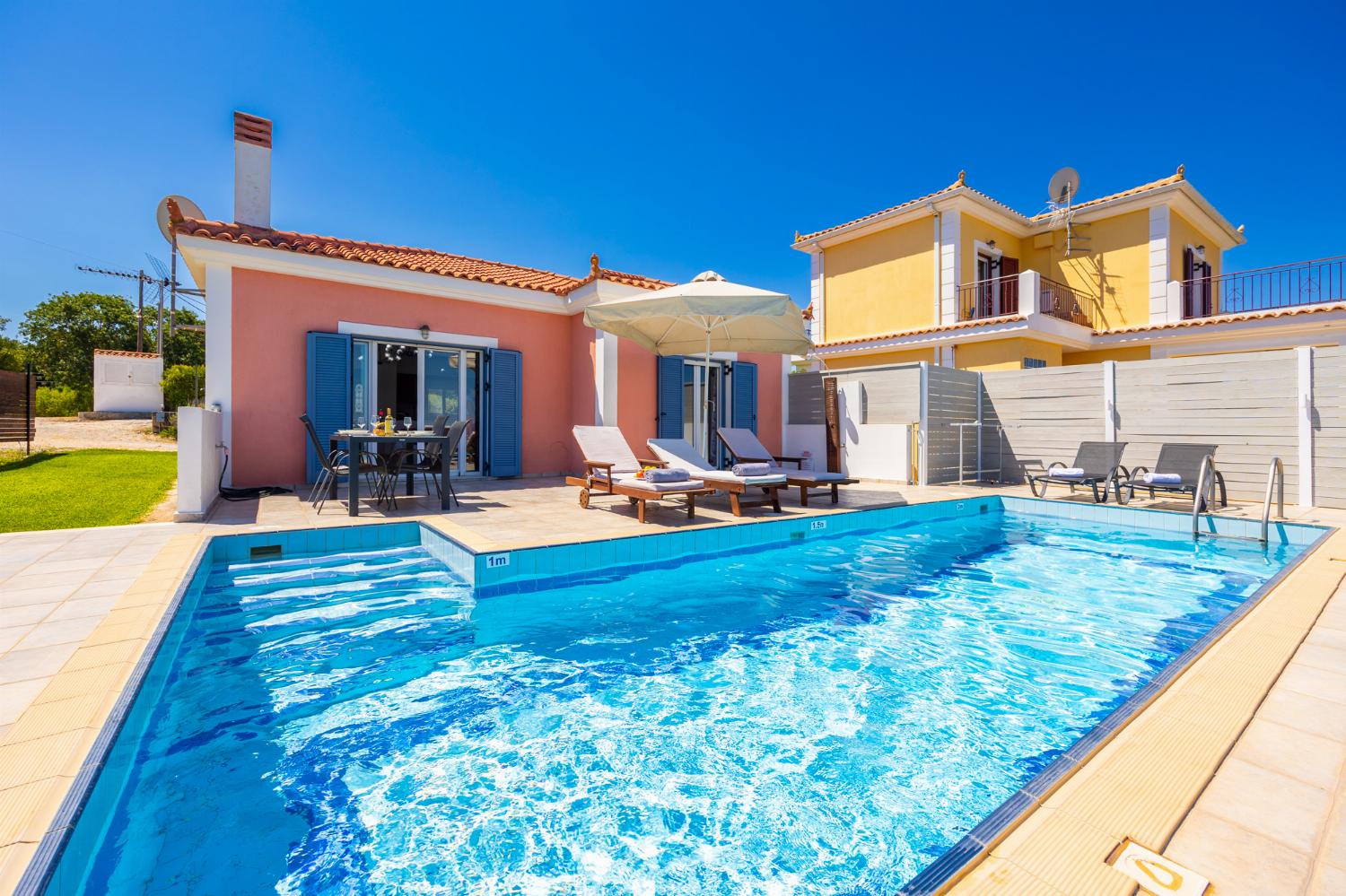 Beautiful villa with private pool and terrace with views