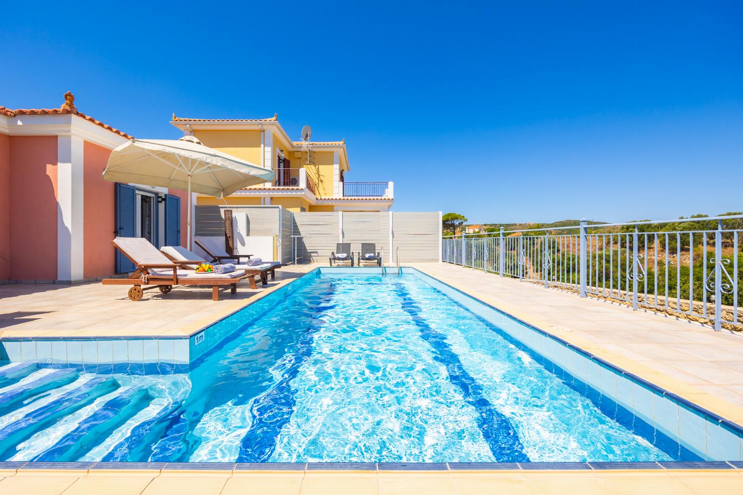 Beautiful villa with private pool and terrace with views