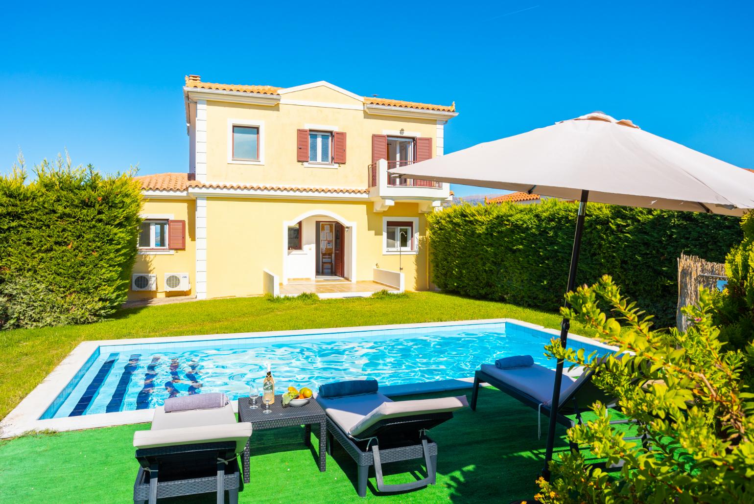 Beautiful villa with private pool and terrace