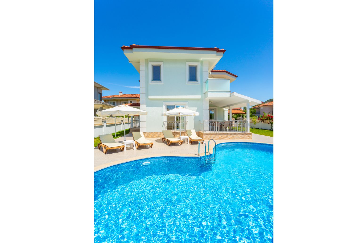 Beautiful villa with private pool, terrace, and garden