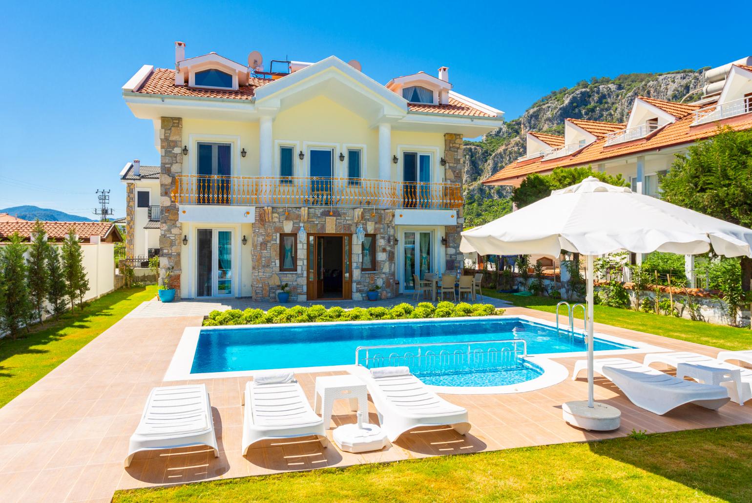 Beautiful villa with private pool, terrace, and garden