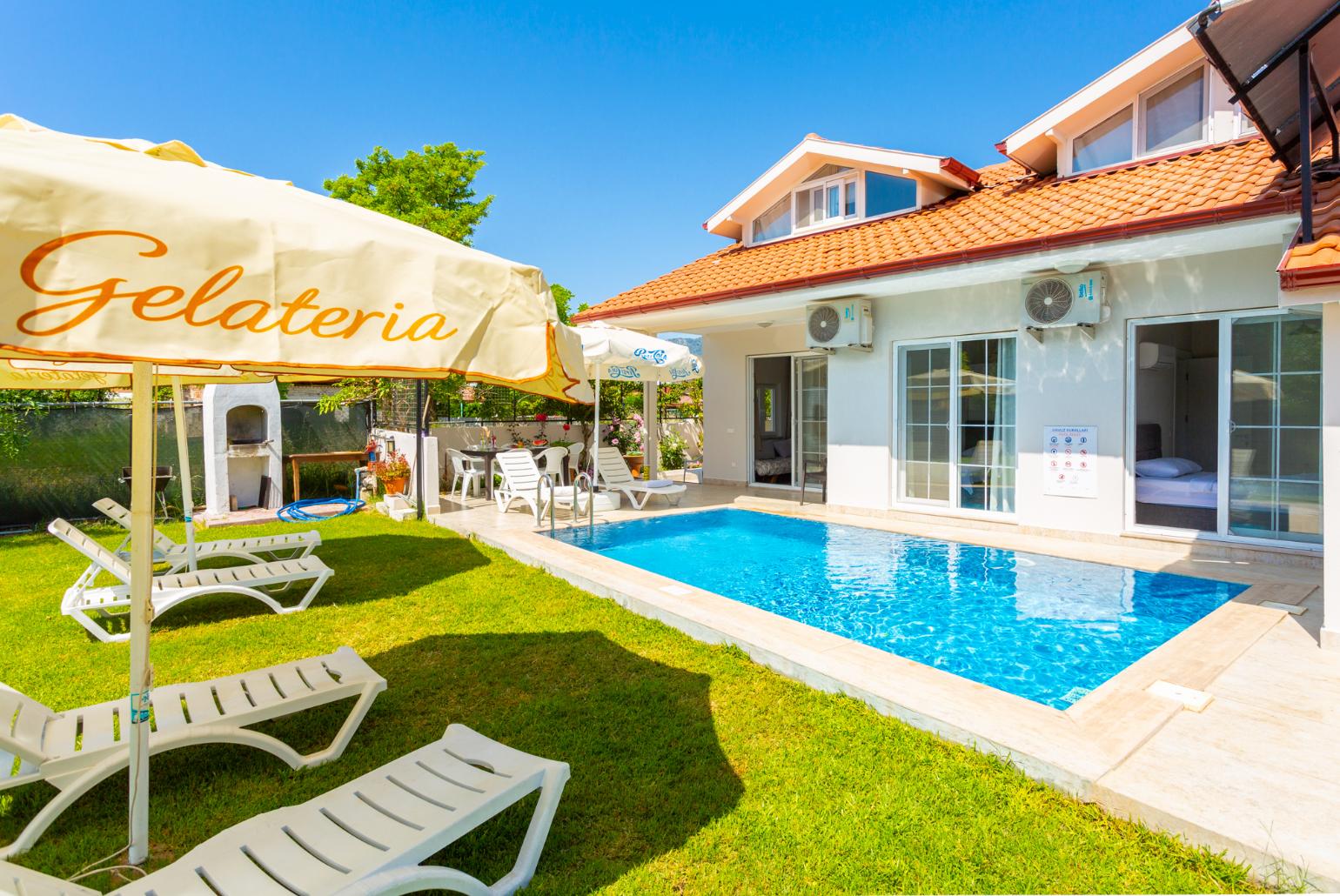 Beautiful villa with private pool, terrace, and garden