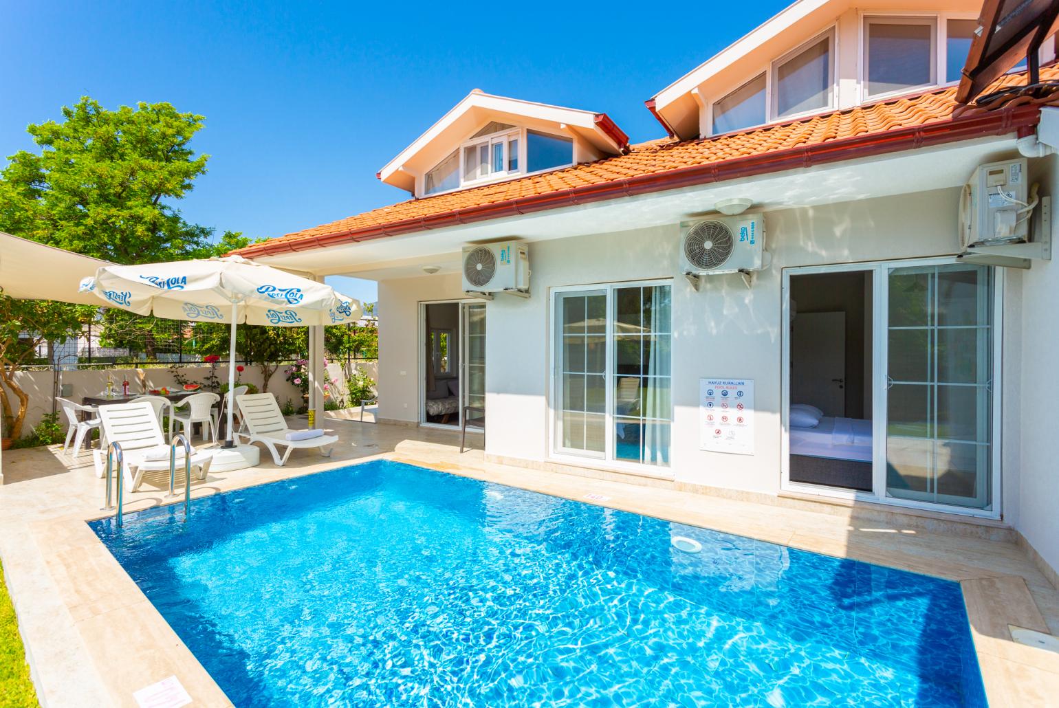 Beautiful villa with private pool, terrace, and garden