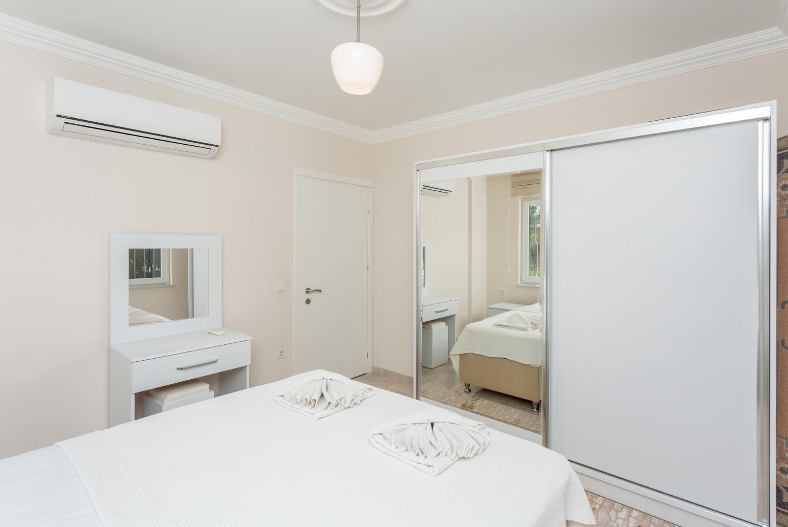 Double bedroom with A/C