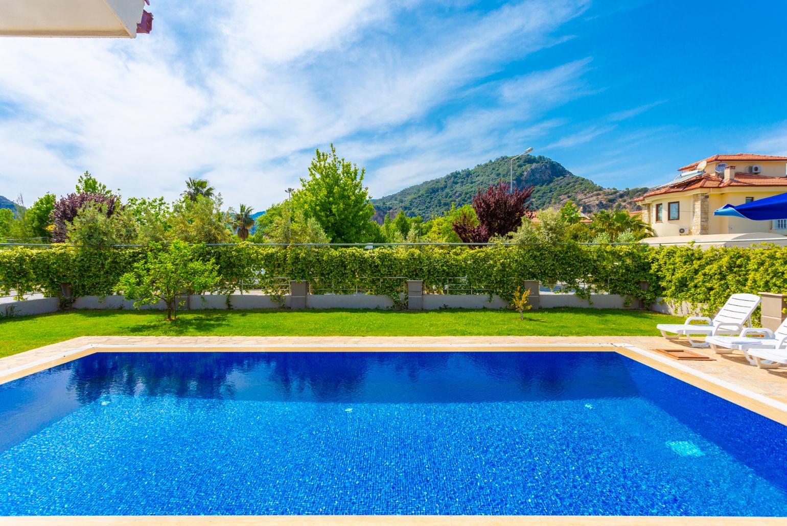 Private pool and terrace