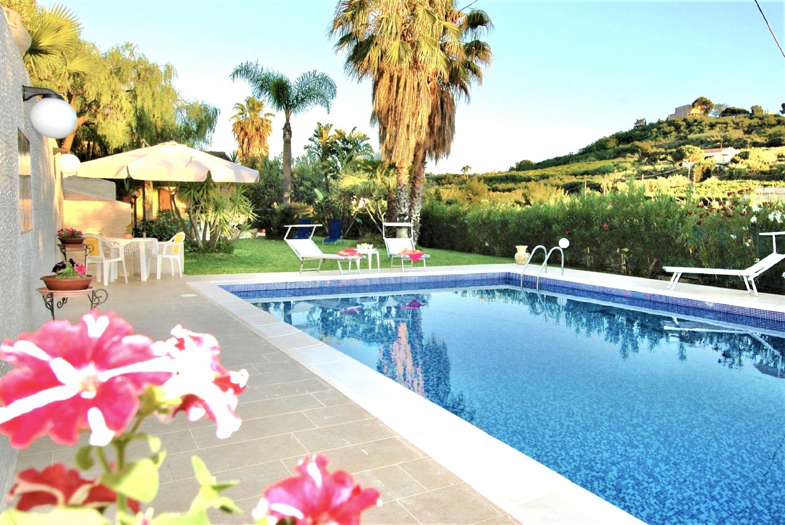 ,Beautiful villa with private pool and terrace