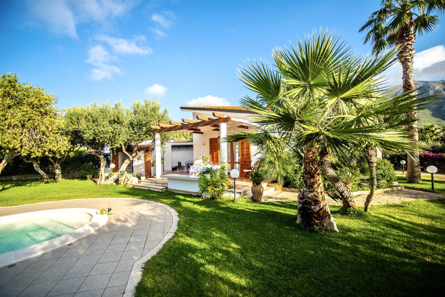 Beautiful villa with private pool, terrace, and garden